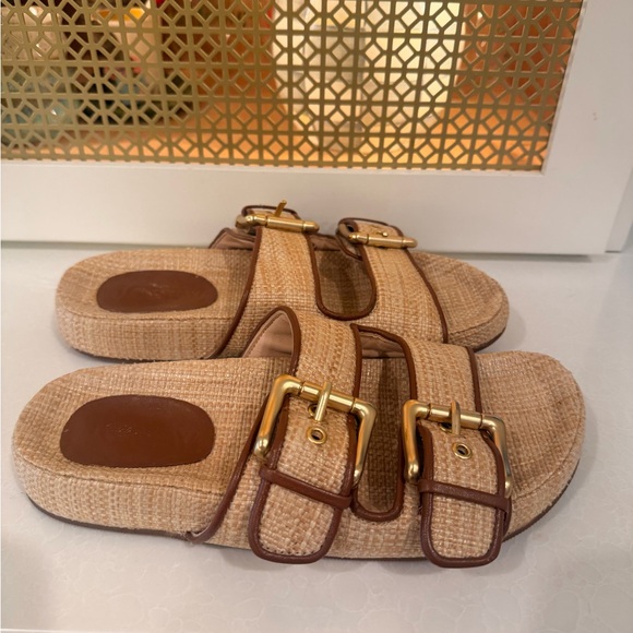 J. Crew Shoes - J Crew Marlow Canvas Sandals Size 7!